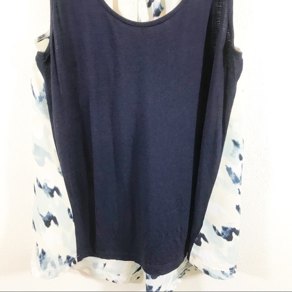 Deletta Aerial Terra Mixed Media Tank XS - Picture 5 of 6